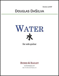 Water for Solo Guitar Guitar and Fretted sheet music cover Thumbnail